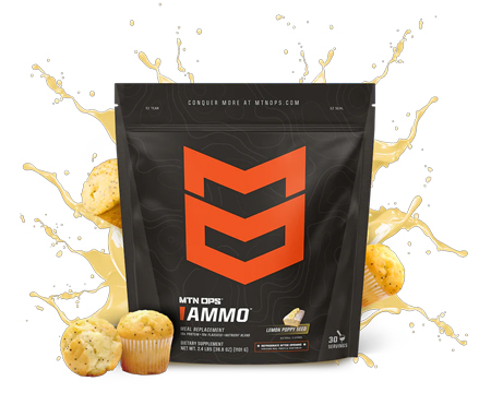 Mtn Ops® Ammo Lemon Poppyseed - 30 Servings