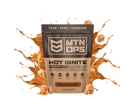 Mtn Ops® Hot Ignite Salted Caramel 30 Servings