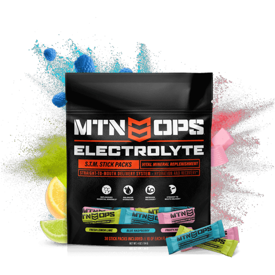 Mtn Ops® Electrolyte STM Stick Packs