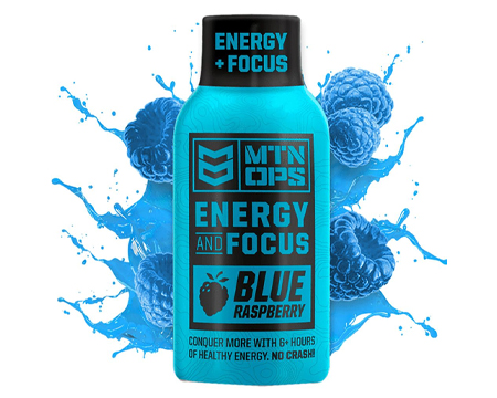 Mtn Ops® Energy Shots - Blue Raspberry