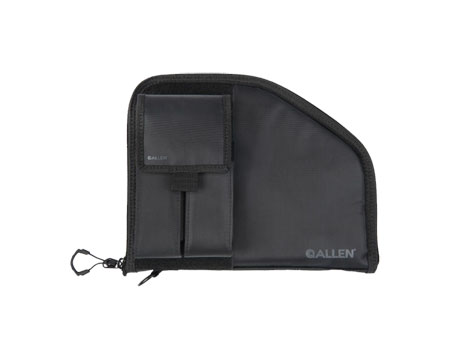 Allen® Pistol Case w/Mag Pouch Black