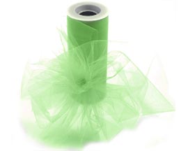 Green Tulle - 6" x 25 yards