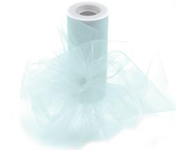 Aqua Tulle - 6" x 25 yards