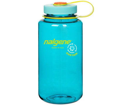 Nalgene&reg; 32 oz. Sustain Wide Mouth Water Bottle - Green