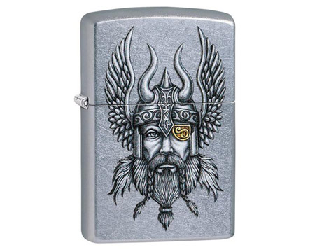 Zippo® Windproof Lighter - Viking Warrior Design