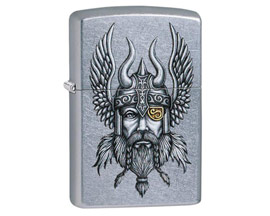 Zippo® Windproof Lighter - Viking Warrior Design
