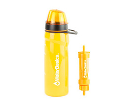 Aquamira® Waterbasics Filtered Water Bottle - Orange