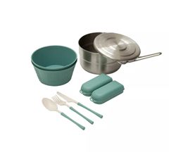 stansport® 2 Piece Stainless Steel Camping Cook Set