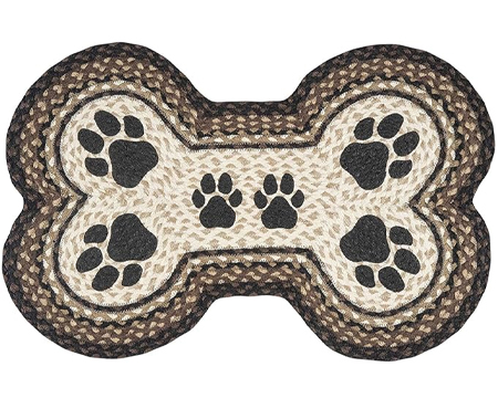 Earth Rugs&reg; Paw Prints Rug