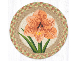 Braided Amaryllis Trivet