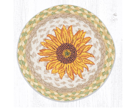 Braided Trivet - Sunflower