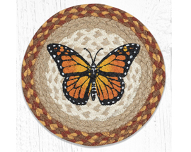 Braided Trivet - Monarch Butterfly