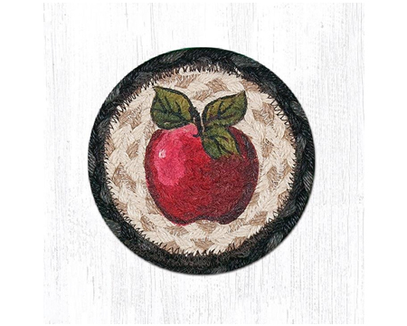 Braided Coaster - Apple
