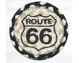 Braided Coaster - Route 66