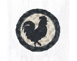 Braided Coaster - Rooster 