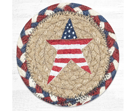 Primitive American Star Coaster