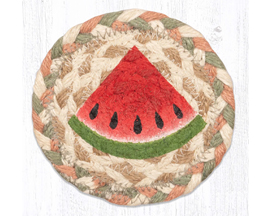 Watermelon Braided Coaster