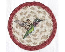Braided Hummingbird Coaster