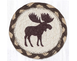 Braided Coaster - Moose Crossing