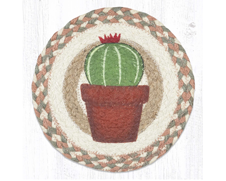 Braided Trivet - Cacti