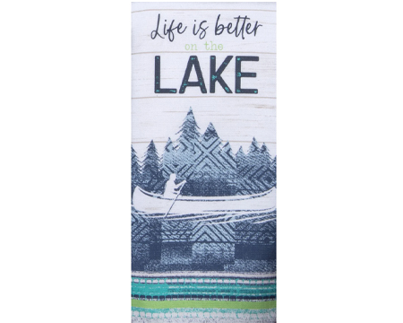 Hand Towel - Lake Canoe