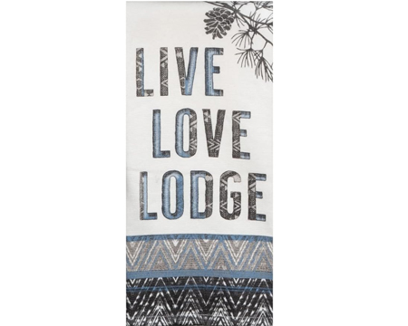 Hand Towel - Live Love Lodge