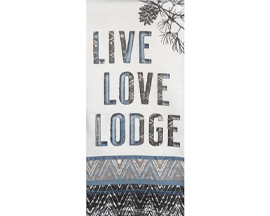 Hand Towel - Live Love Lodge