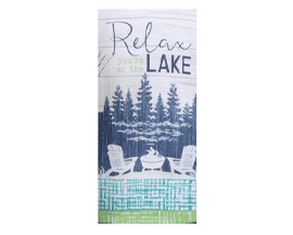 Hand Towel - Relax, You're At The Lake
