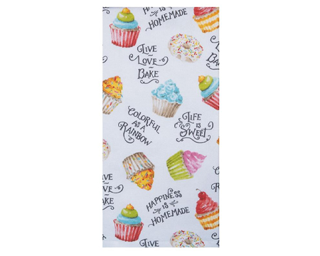 Hand Towel - Cupcake Toss