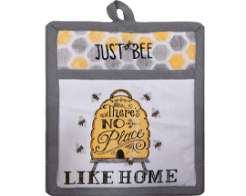 Pocket Oven Mitt - Just Bee, There's No Place Like Home