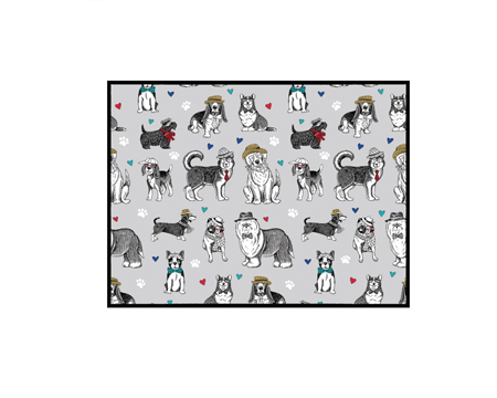 Drying Mat - Pet Lover Dogs