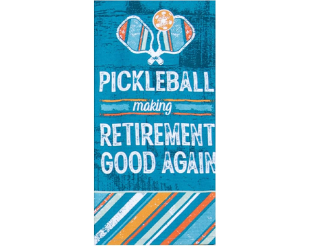 Hand Towel - Pickleball - Making Retirement Good Again