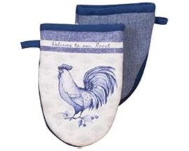 Grabber Mitt - Blue Rooster
