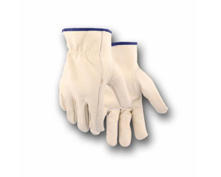 Grain Cowhide Driver Gloves - Small