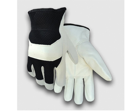 Cowhide Mesh Back Gloves - XL