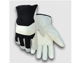 Cowhide Mesh Back Gloves - XL