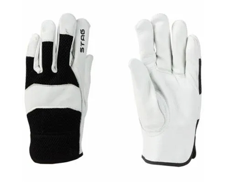Cowhide Mesh Back Gloves - XXL