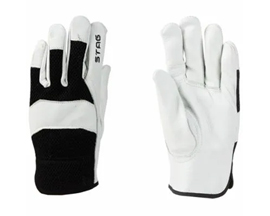Cowhide Mesh Back Gloves - XXL