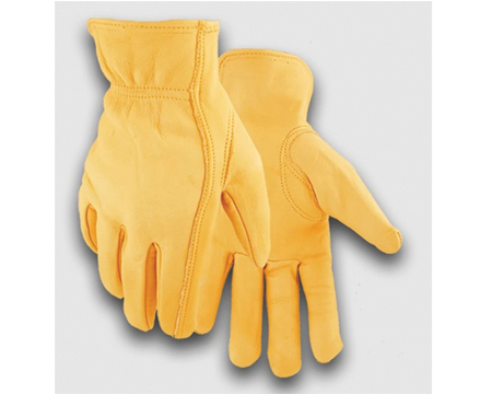 Grain Deerskin Gloves - Large
