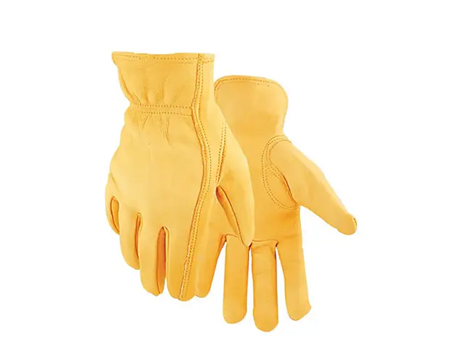 Grain Deerskin Gloves - Medium