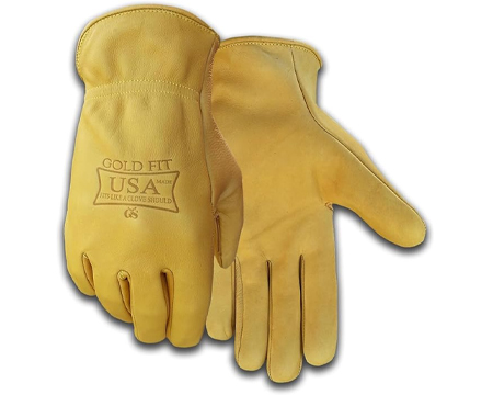 USA Seamless Cowhide Gloves - XL