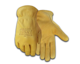 USA Seamless Cowhide Gloves - XL