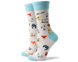 My Dog & I Have Plans Socks - 4 pc (M/L)