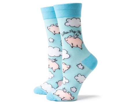 All Hogs Go to Heaven Socks - 4 pc (M/L)