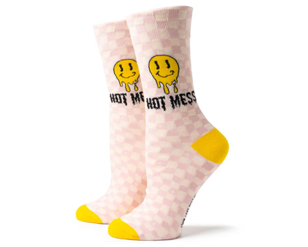 Hot Mess Socks - 4 Pc (M/L)