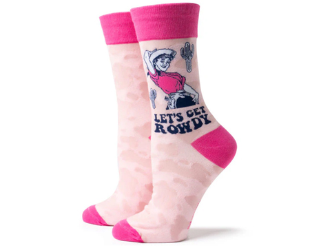 Lets Get Rowdy Socks 4 Pc (M/L)
