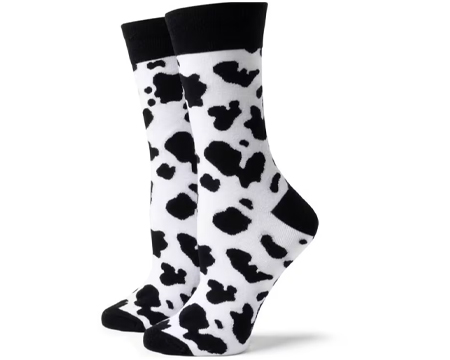 I Like To Moove It Socks - 4 Pc (M/L)