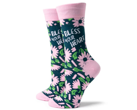 Bless Your Heart Socks (S/M)