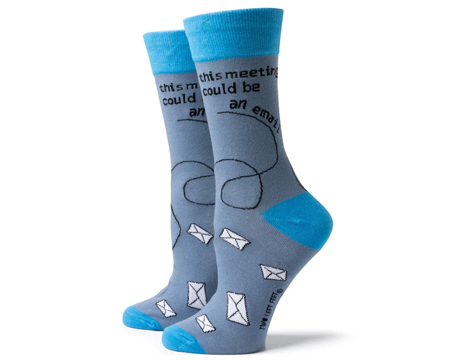 This Meeting Could Be an Email Socks (S/M)