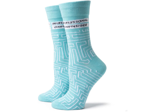 Professional Overthinker Socks (S/M)